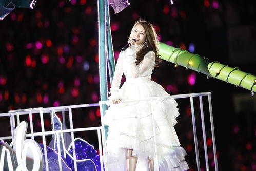 神宮球場コンサート千秋楽で歌う桜井玲香