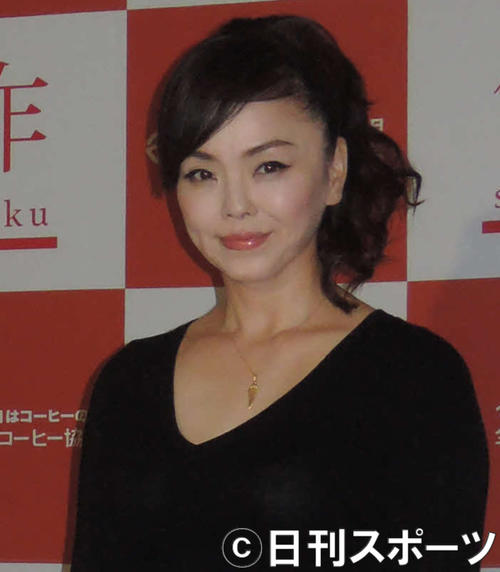 松田美由紀（2013年11月6日撮影）