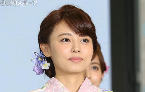 宮沢智アナ（18年6月撮影）