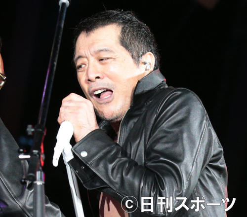 矢沢永吉(2012年9月1日撮影)