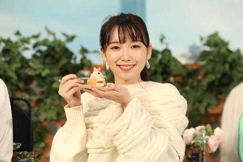 「UMAJO　SPOT　in　Cat　Street」オープニングイベントに出席した飯豊まりえ