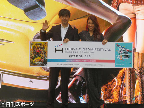 「日比谷シネマフェスティバル2019」プレスイベントに出席した山崎貴監督（左）とLiLiCo