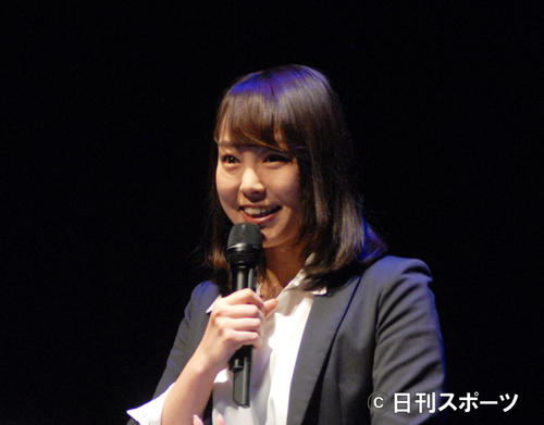 フリーアナウンサーの五戸美樹（2017年10月28日）