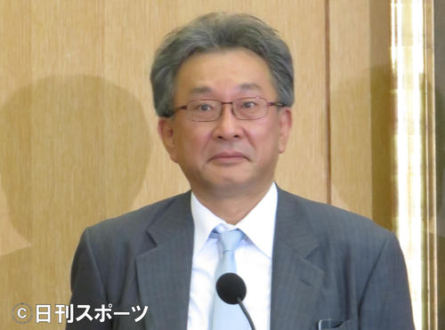 フジテレビ遠藤龍之社長（2017年6月16日撮影）