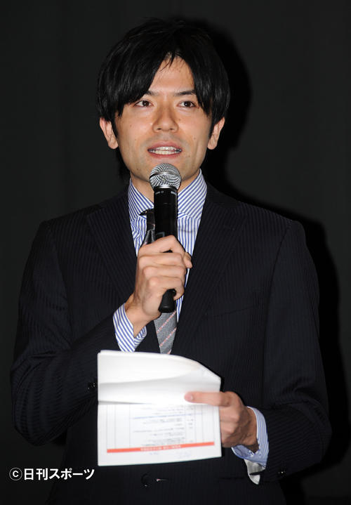 日本テレビの青木源太アナウンサー