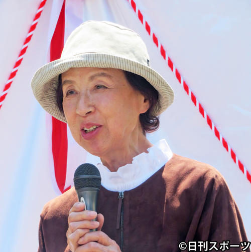 八千草薫さん（2019年5月26日撮影）