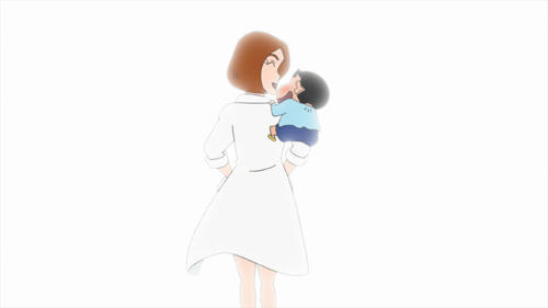 米倉涼子演じる大門未知子は、アニメキャラでしんのすけと共演する（C）臼井儀人／双葉社・シンエイ・テレビ朝日・ADK