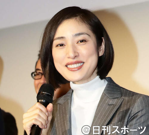 天海祐希（2019年4月4日撮影）