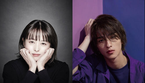 来年1月期ドラマ「シロでもクロでもない世界でパンダは笑う。」でダブル主演する清野菜名（左）横浜流星