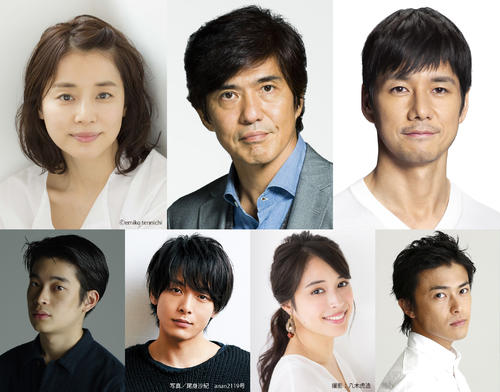20年冬公開の映画「サイレント・トーキョー　And　so　this　is　Xmas」の出演が分かったキャスト陣。上段左から石田ゆり子、佐藤浩市、西島秀俊、下段左から井之脇海、中村倫也、広瀬アリス、勝地涼