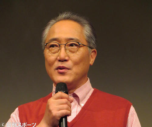 佐野史郎（2018年5月29日撮影）