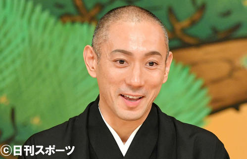 市川海老蔵（2019年1月14日撮影）