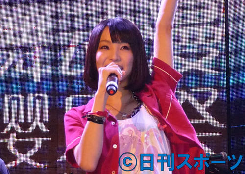 紅白初出場のLiSA（2012年5月13日撮影）