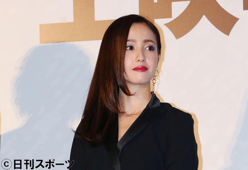沢尻エリカ容疑者（2018年10月19日撮影）