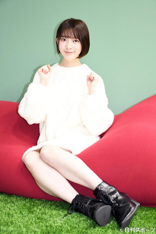 三谷幸喜氏原作のコメディー舞台「罪のない嘘～毎日がエイプリルフール～」に出演が決まった菅原りこ（撮影・大友陽平）