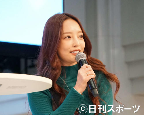 KARAの元メンバー、ク・ハラさん（2019年11月8日撮影）