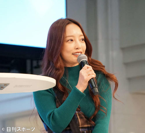 KARAの元メンバー、ク・ハラさん（2019年11月8日撮影）