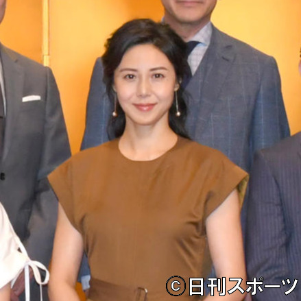 松嶋菜々子（2018年4月26日撮影）
