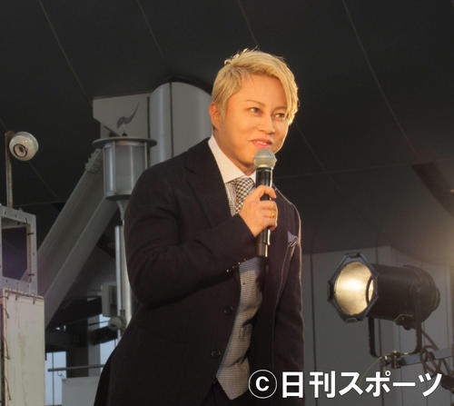 西川貴教（2019年11月10日撮影）