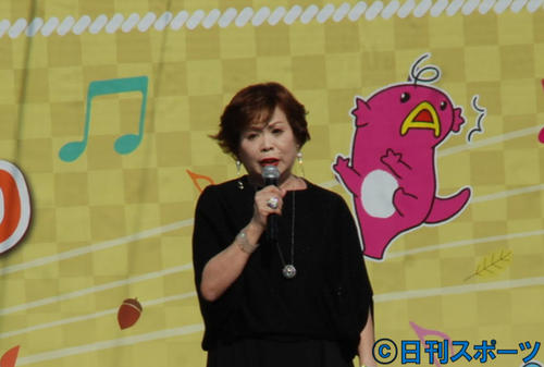 新曲「時のしおり」を披露した上沼恵美子（撮影・松浦隆司）