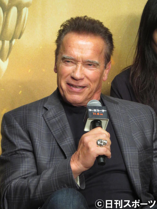 A・シュワルツェネッガー（2019年11月5日撮影）