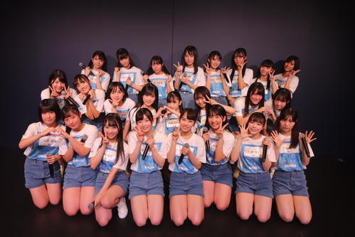 お披露目イベントを行ったSTU48の2期研究生（C）STU