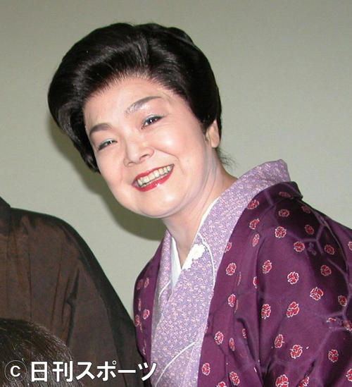 山田スミ子さん(2002年10月13日撮影)
