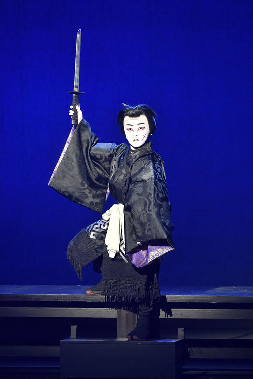 「雪蛍恋乃滝」に出演した堀越勸玄君