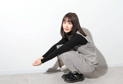 AKB48を卒業し、夢だった女優の道を進むことになった太田奈緒（撮影・狩俣裕三）