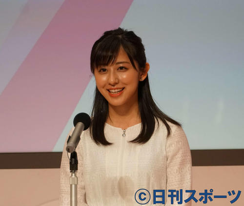 斎藤ちはるアナウンサー（2019年4月1日撮影）