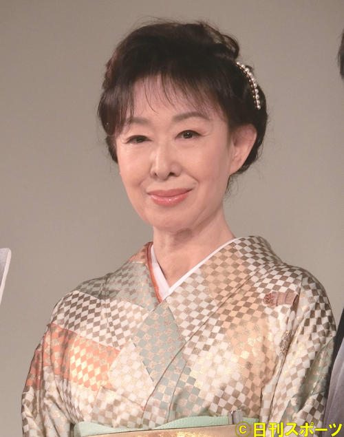 三田佳子（2018年10月11撮影）