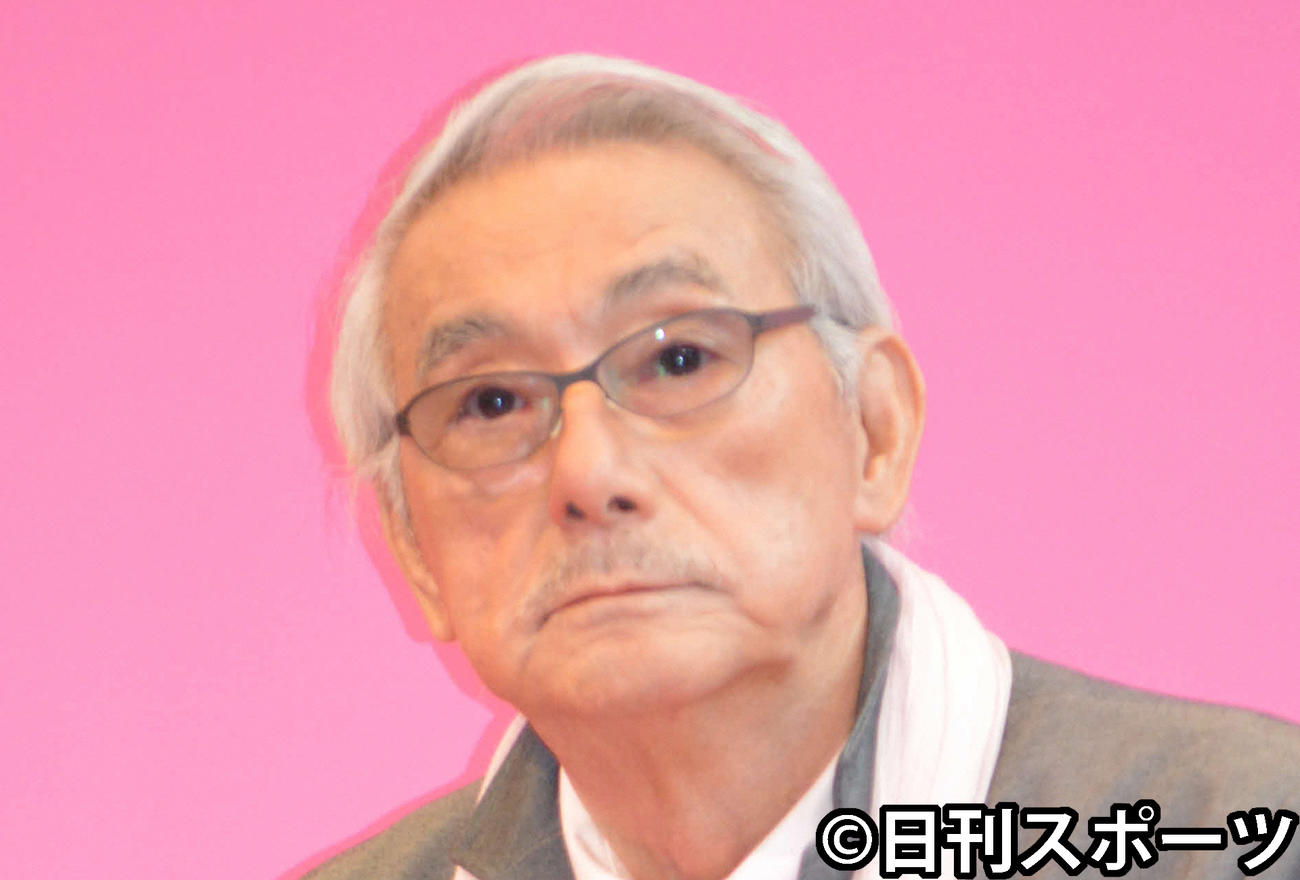 宍戸錠さん（2013年3月19日撮影）