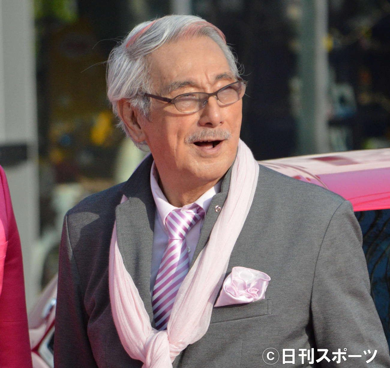 宍戸錠さん（2013年3月19日撮影）