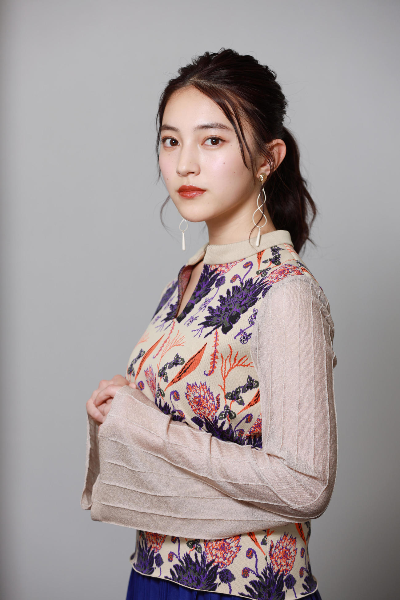 あどけなさと大人の魅力がミックスした久保田紗友（2020年1月15日撮影）