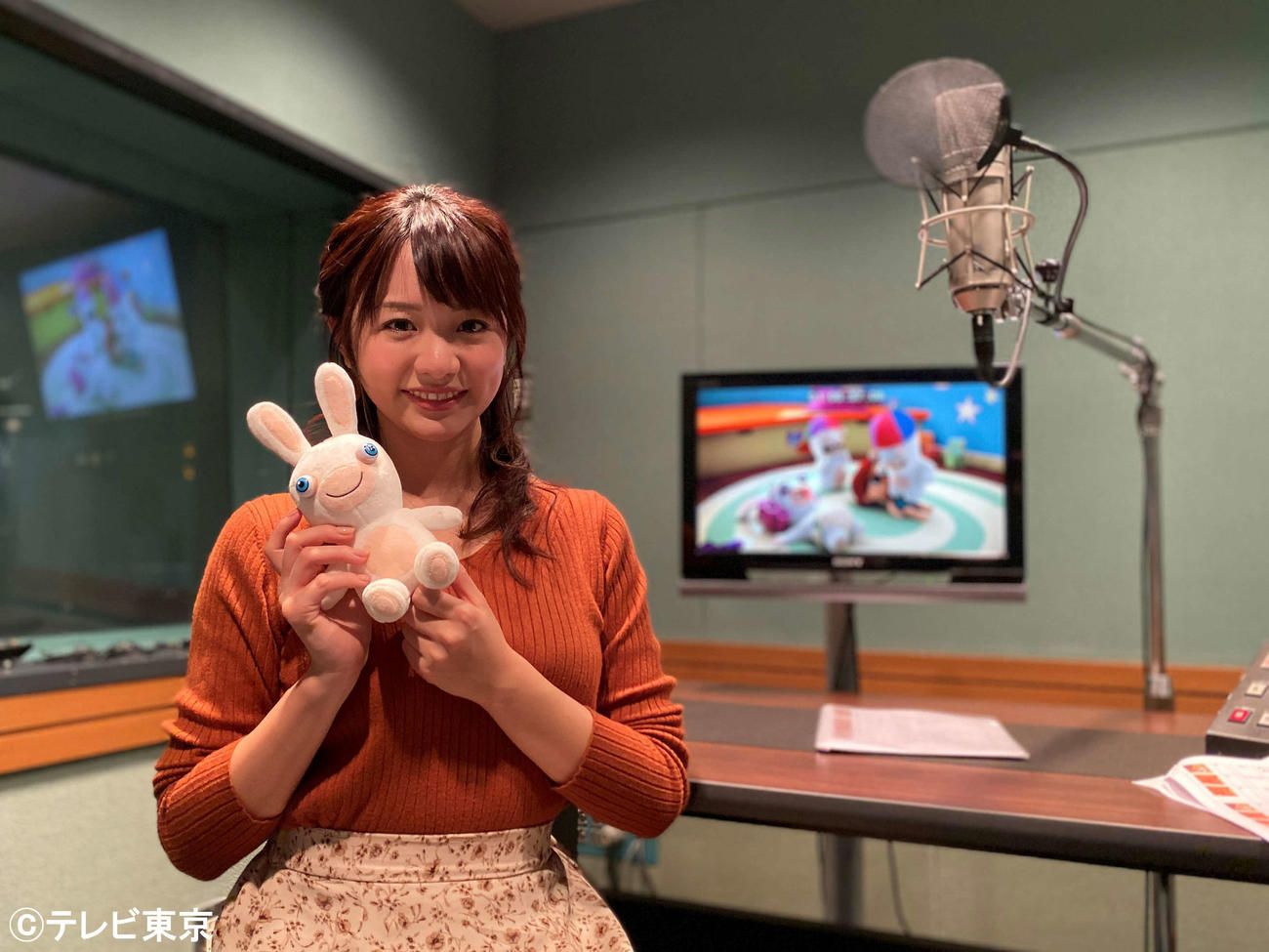 アニメ「ラビッツ　インベージョン」で初声優に挑戦するテレビ東京森香澄アナウンサー