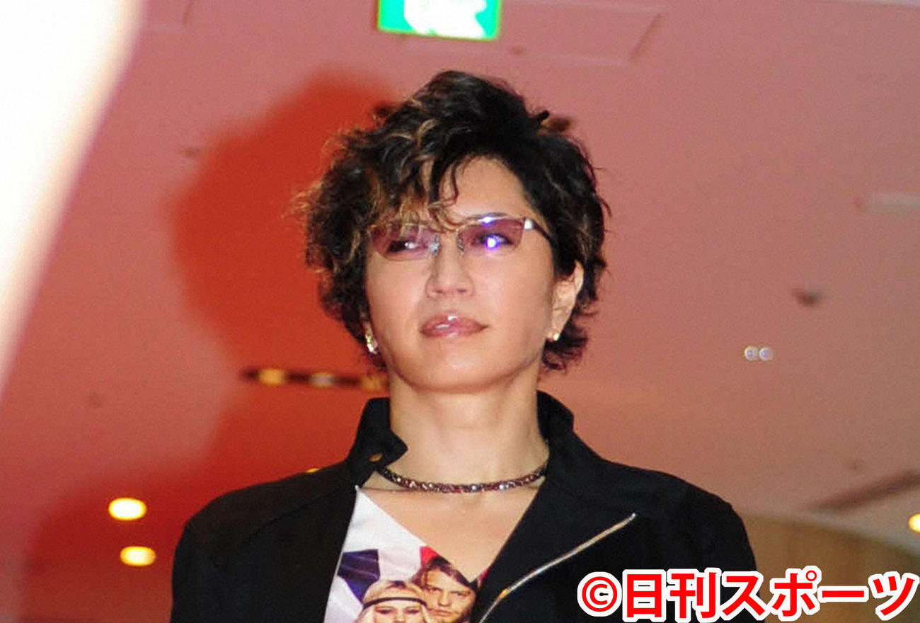 GACKT（2018年12月22日撮影）