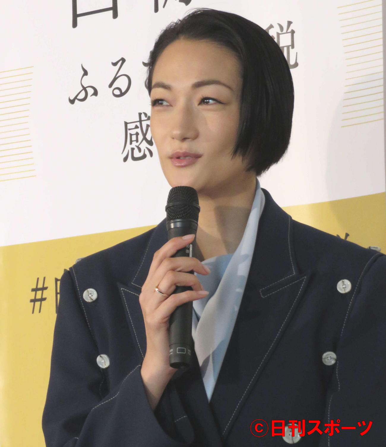 「北海道白糠町ふるさと納税感謝祭」にゲスト出席した冨永愛