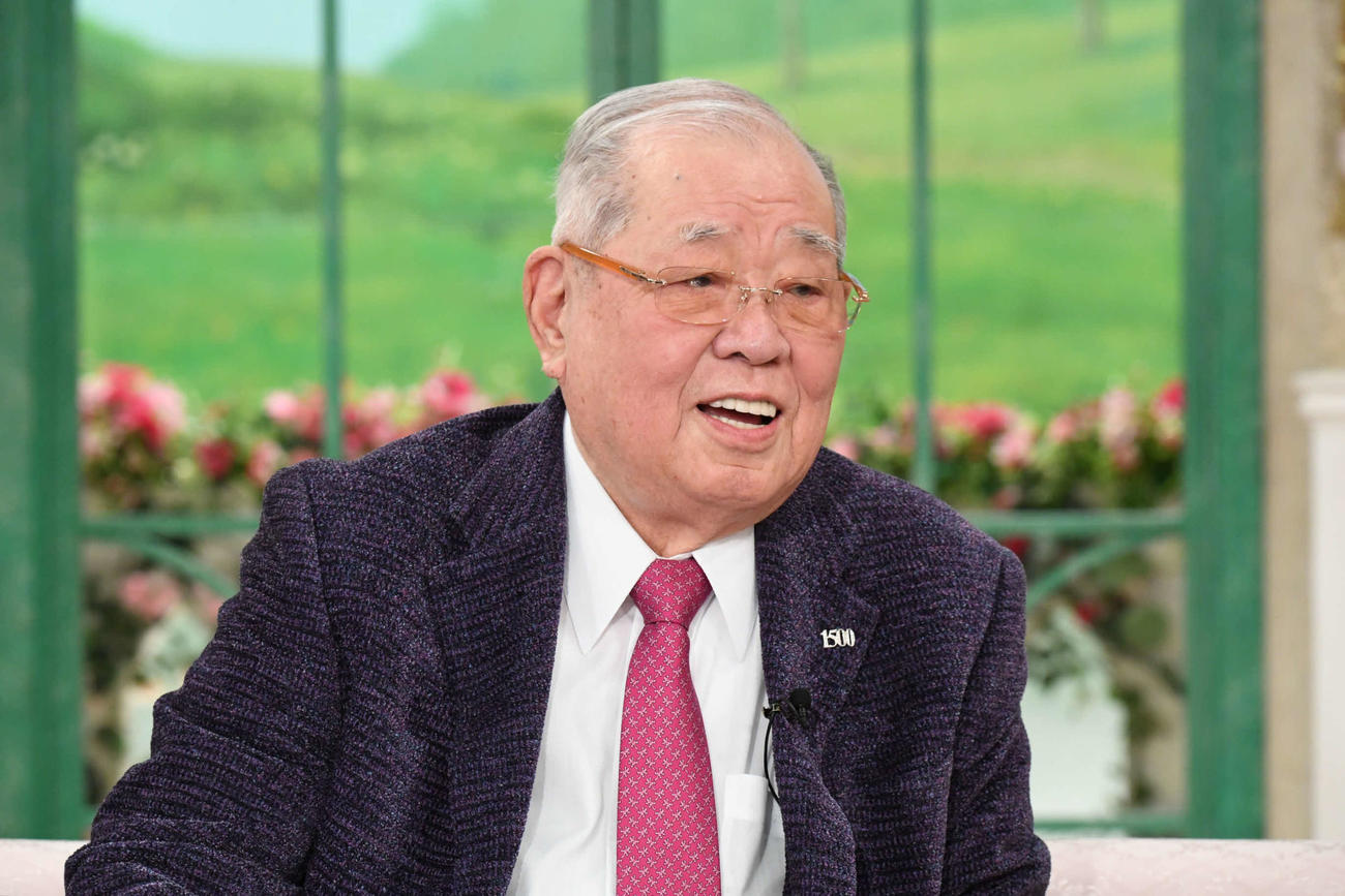 2月12日に放送のテレビ朝日系「徹子の部屋」に出演した野村克也さん