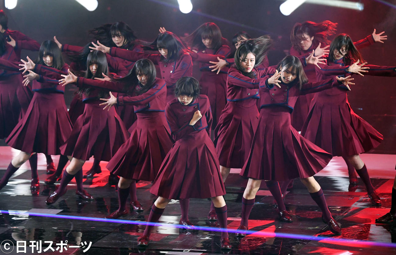 欅坂46（2019年12月31日撮影）