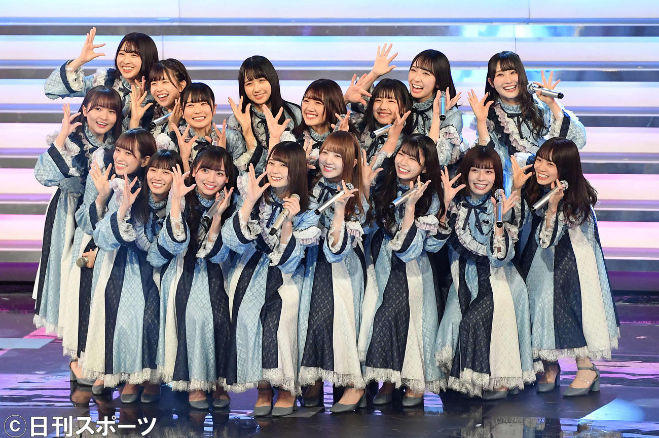 日向坂46（2019年12月31日撮影）