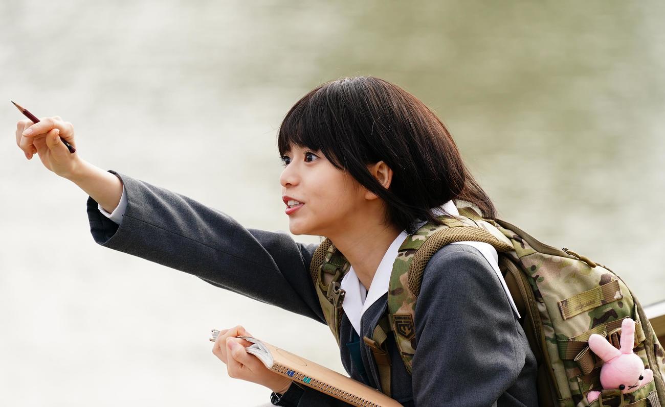 「映像研には手を出すな！」で熱演する齋藤飛鳥