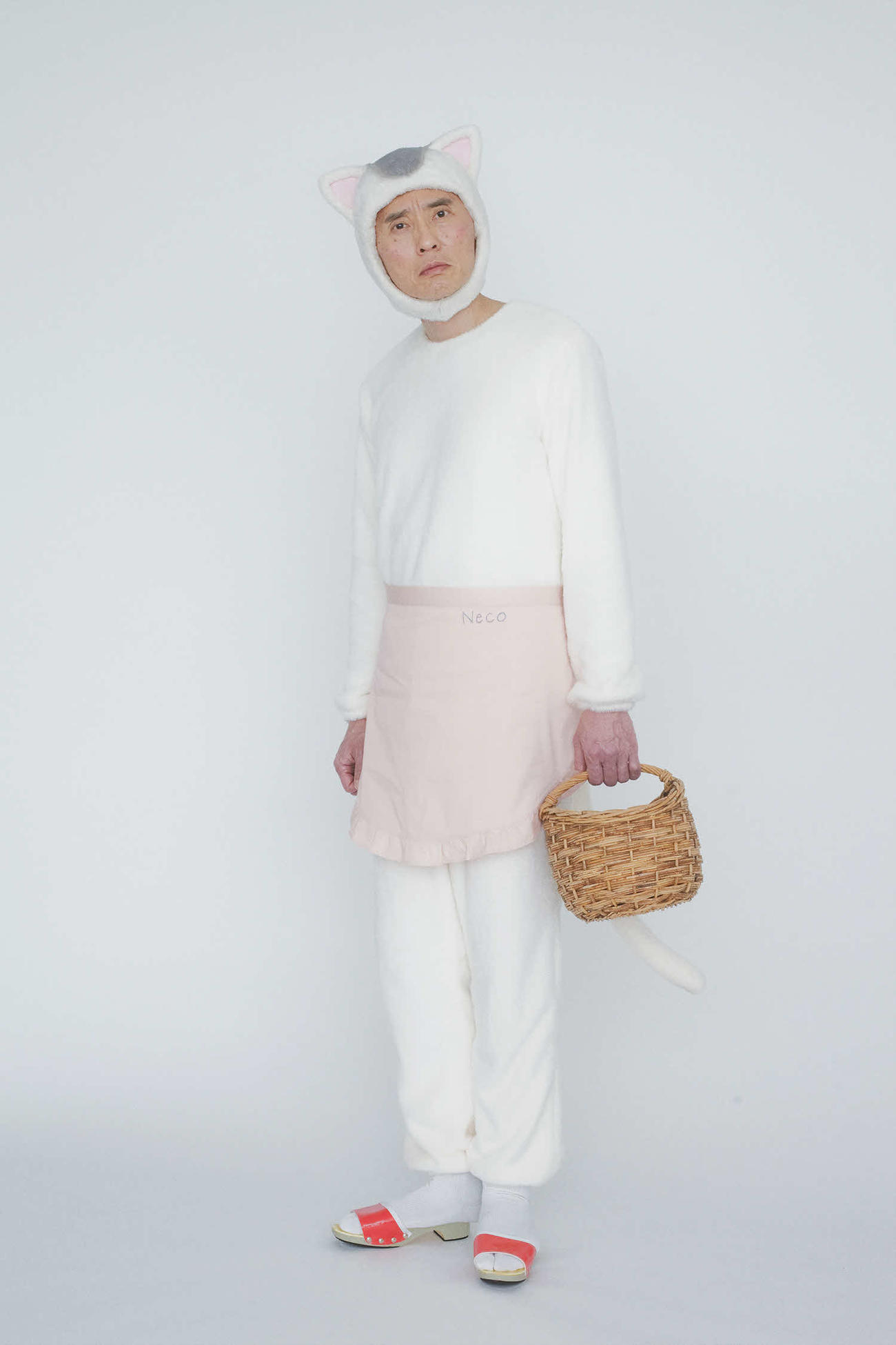 テレビ東京のミニドラマ「きょうの猫村さん」で「猫村さん」を演じる松重豊（C）テレビ東京