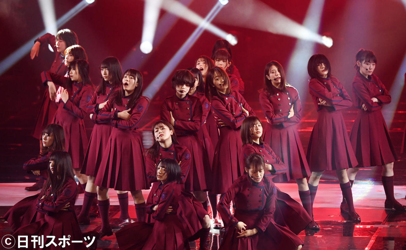 欅坂46（2019年12月30日撮影）