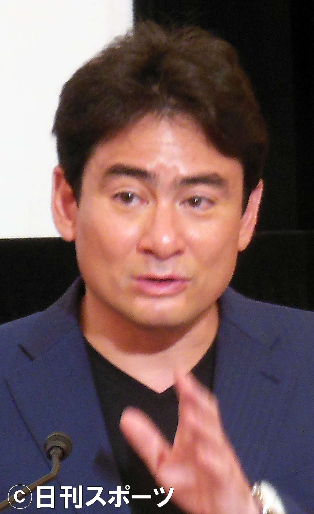 野口健氏（2015年5月22日撮影）
