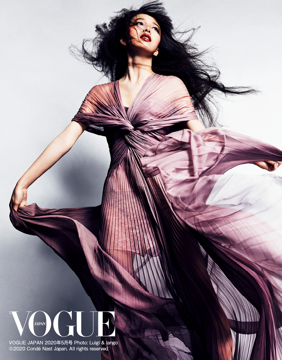 28日発売の「VOGUE　JAPAN」5月号の表紙でデビューするCocomi　Luigi＆Iango（C）2020Cond（é）NastJapan.Allrightsreserved.