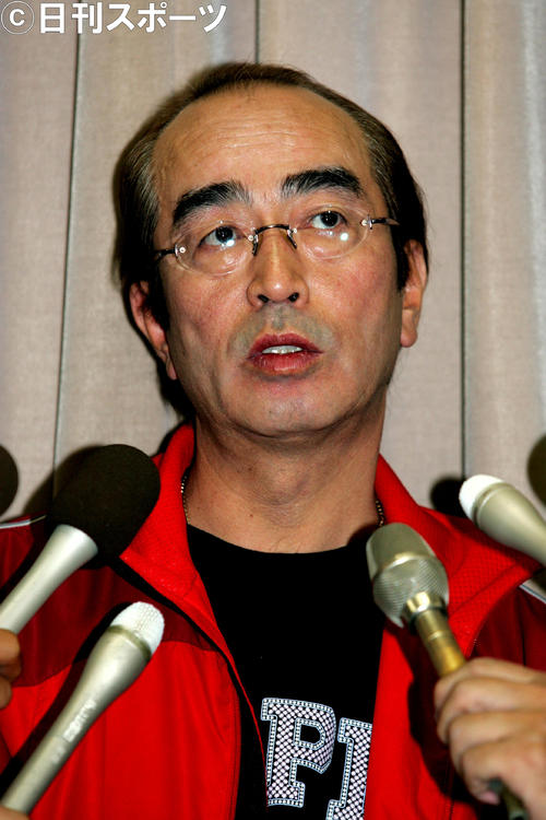 志村けんさん（2004年12月8日撮影）