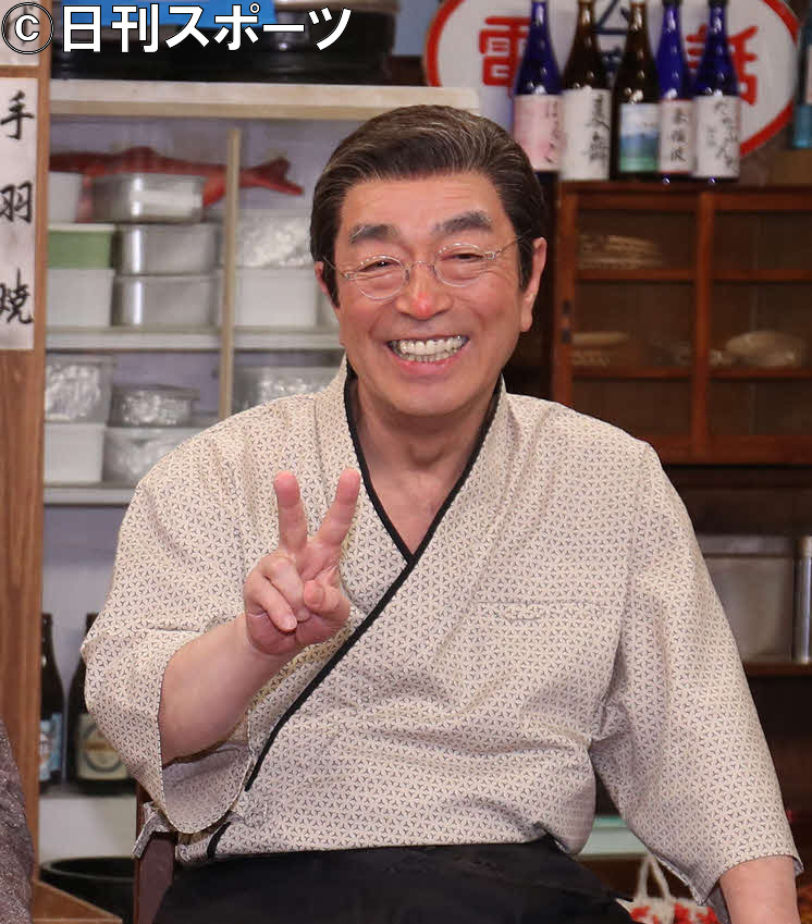 フジテレビ系「志村けんのだいじょうぶだぁスペシャル」収録に参加した志村けんさん（2017年3月4日撮影）