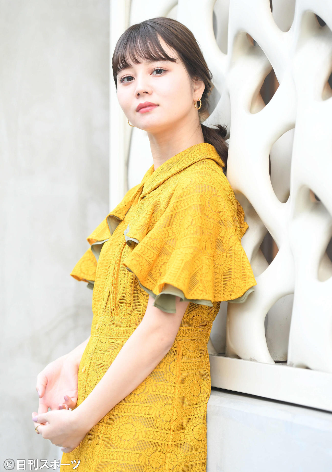 元女優堀北真希さんの妹でアイデザイナーとモデルのNANAMIが、本格的に芸能活動を開始（撮影・たえ見朱実）