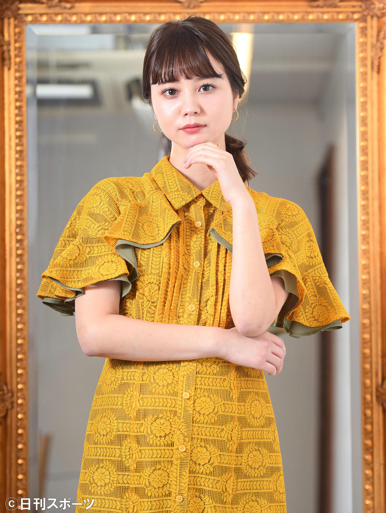元女優堀北真希さんの妹でアイデザイナーとモデルのNANAMIが、本格的に芸能活動を開始（撮影・たえ見朱実）