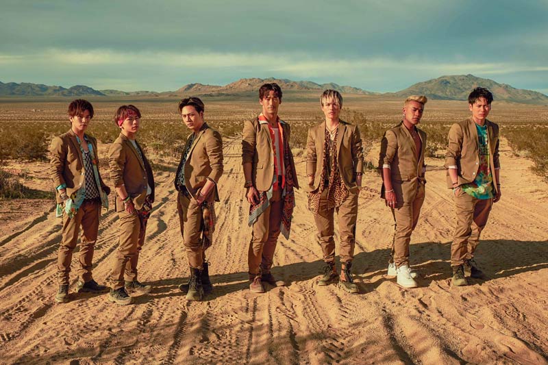 最新シングル「Movin’on」がオリコン週間シングル1位となった三代目　J　SOUL　BROTHERS